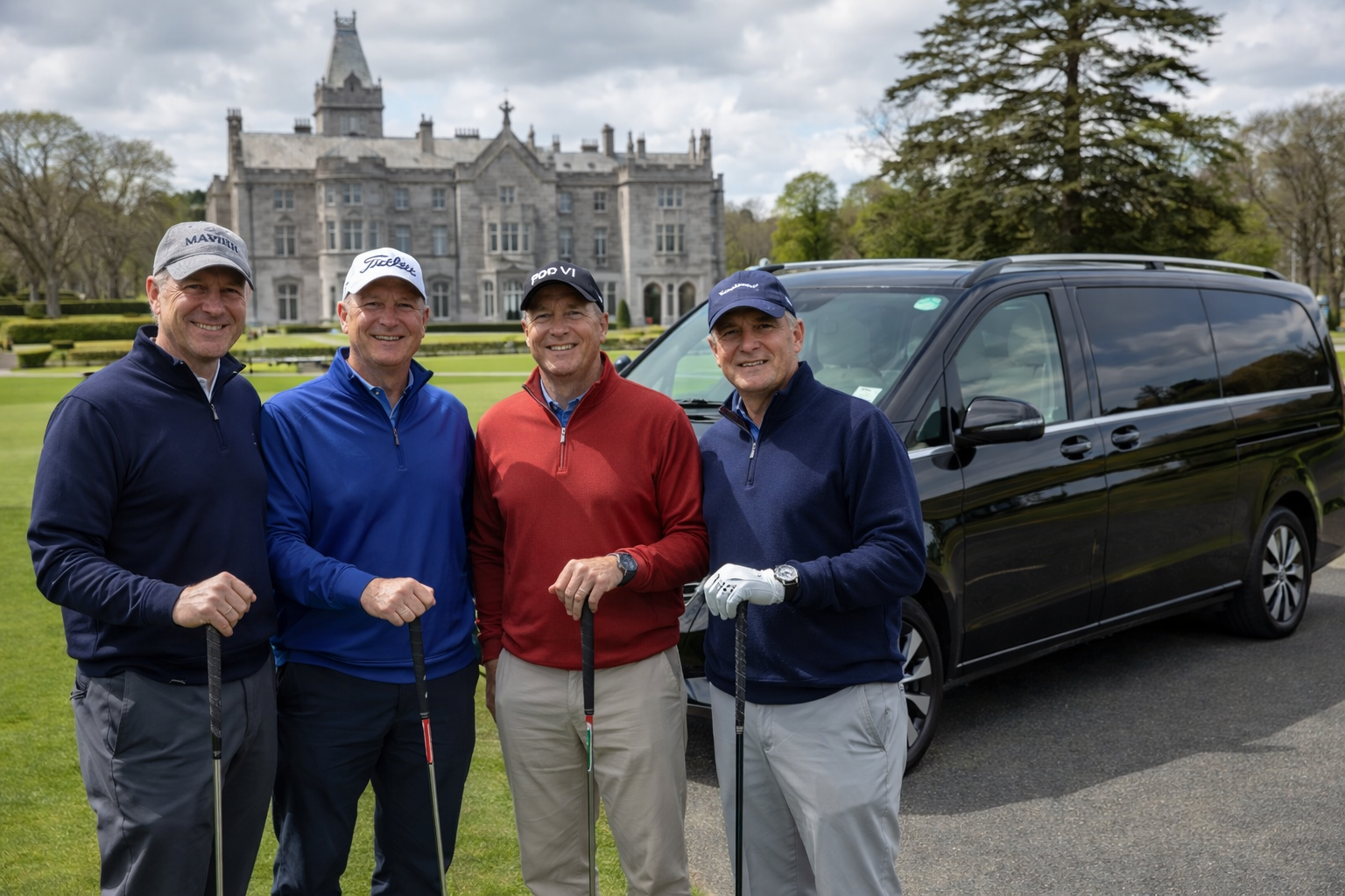 Four Golfers at Adare Manor 2026