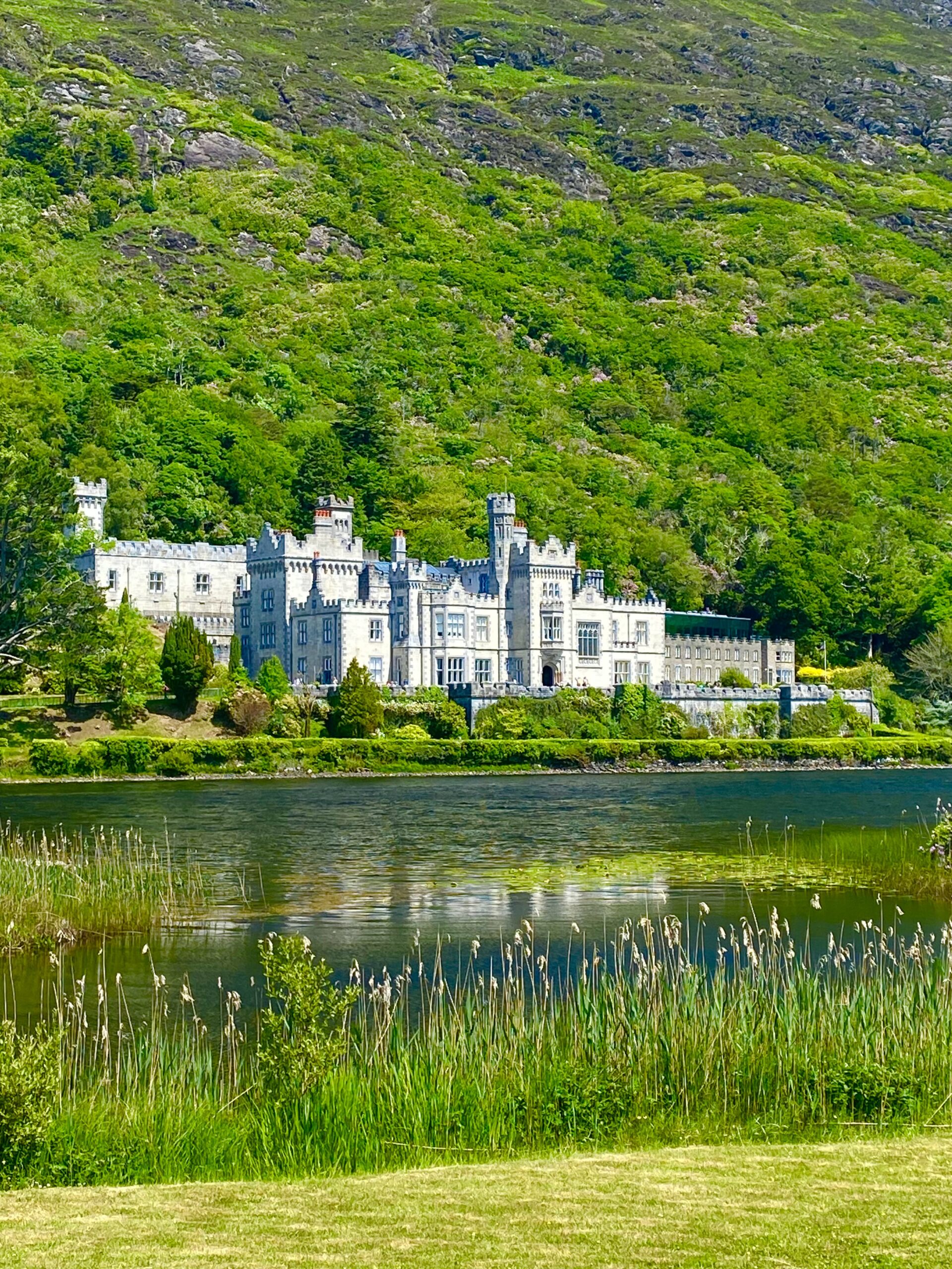 One of our stops Kylemore Abbey in Co Galway