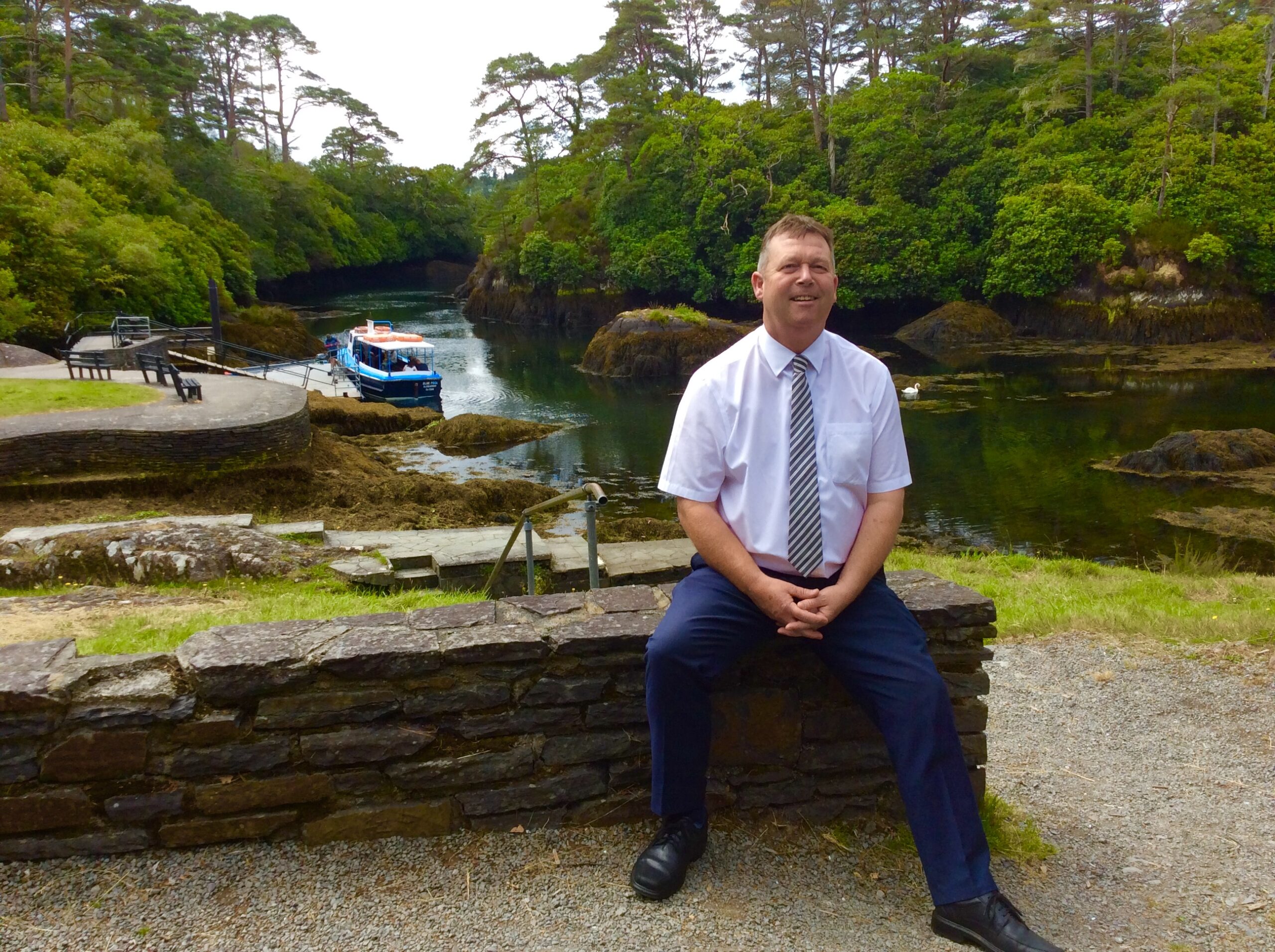 Paul our guide at beautiful Glengariff