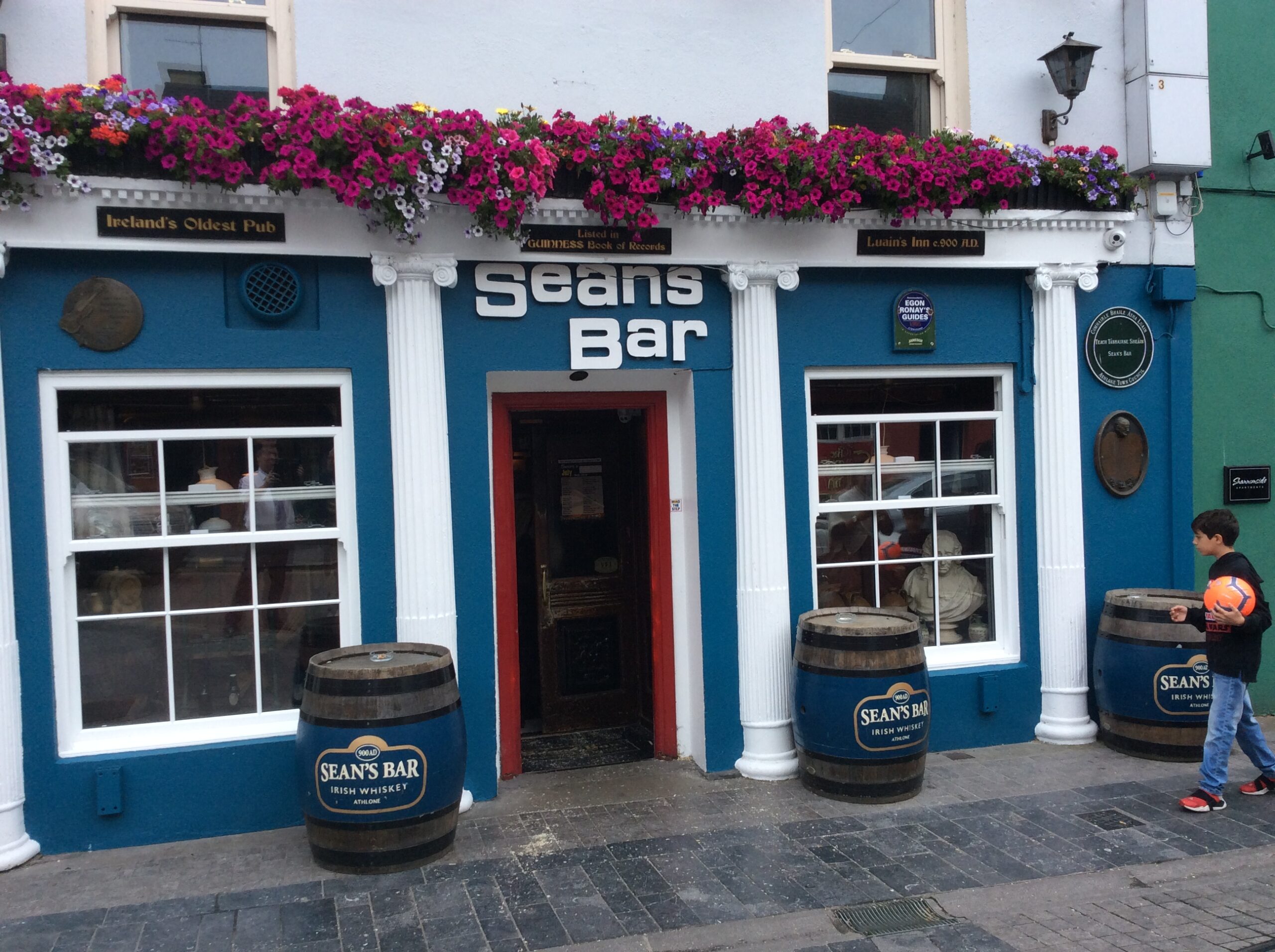 Ireland oldest pubs.Seans Bar in Athlone