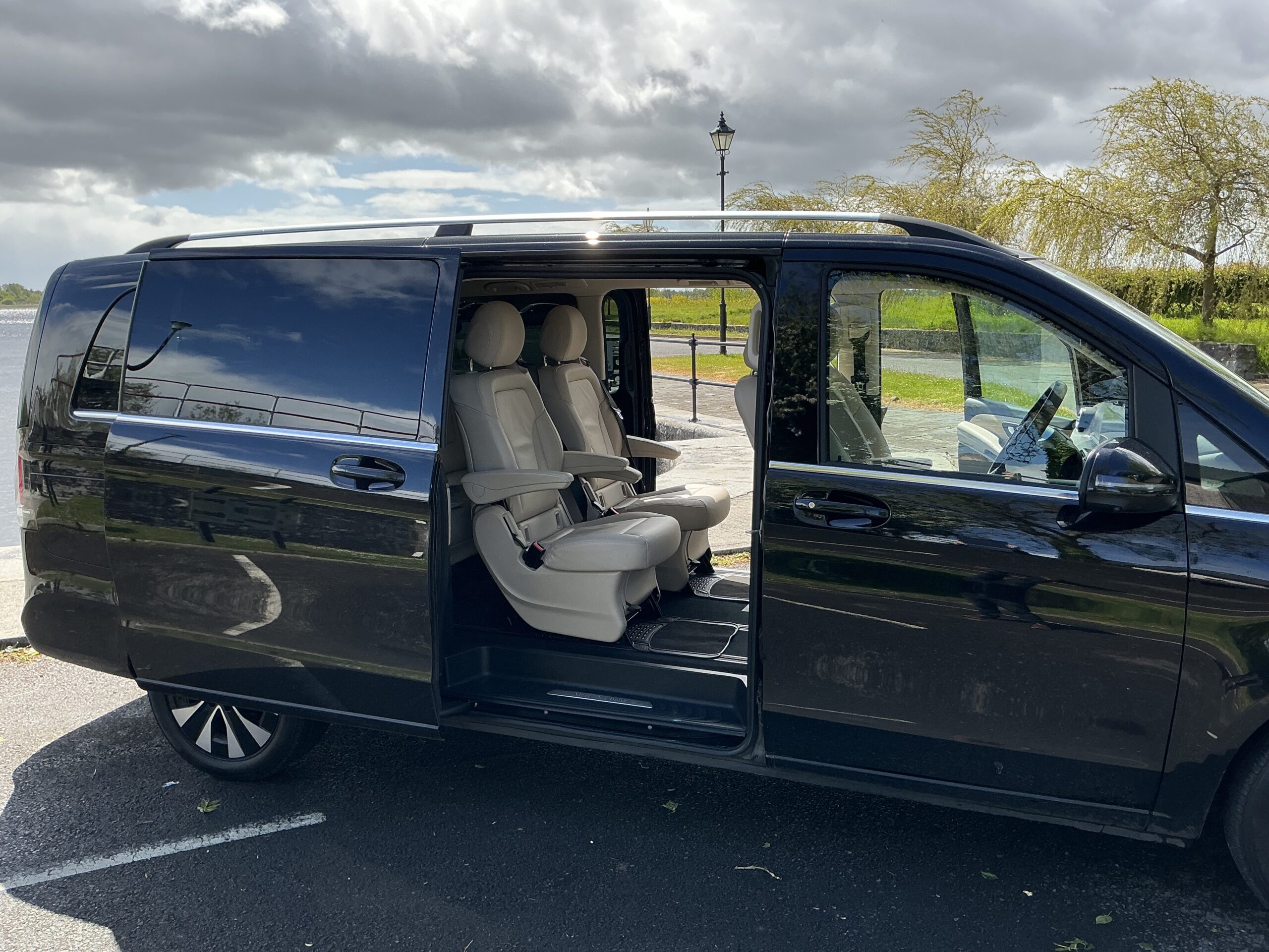 Luxurious Mercedes V class used on all our tours