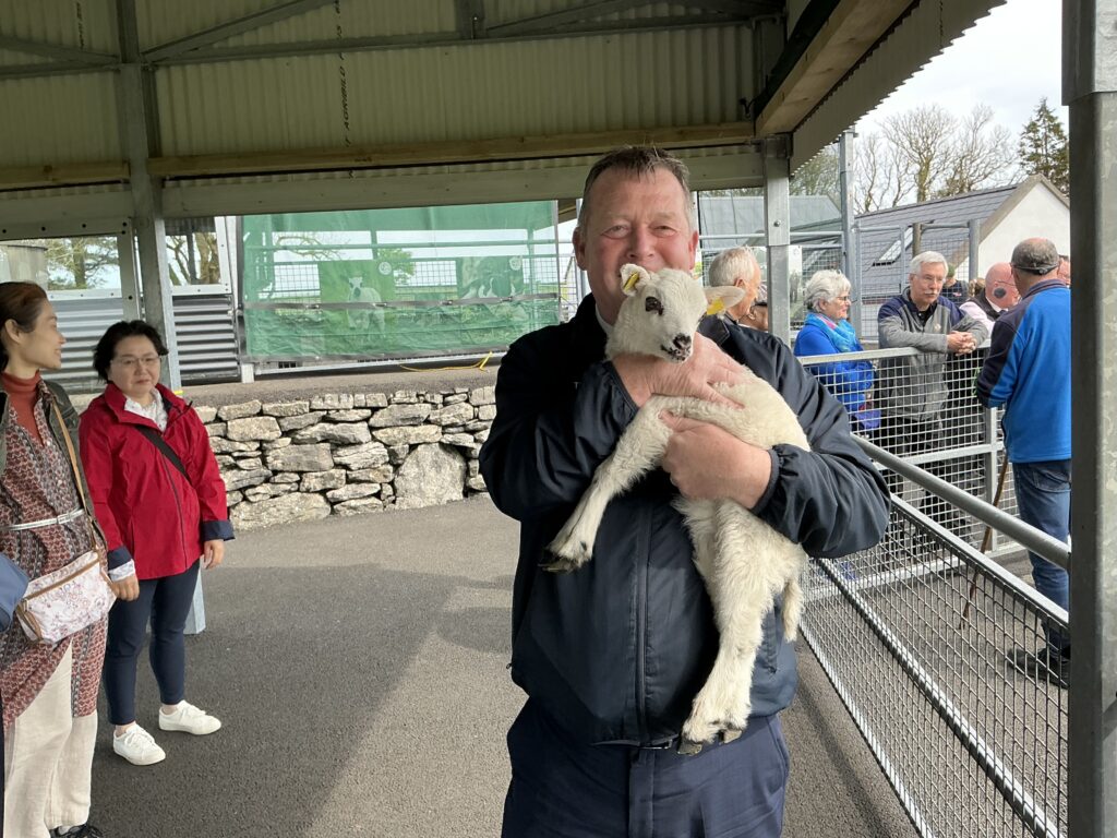 Paul at Caherconnell on one of many visits he makes all year